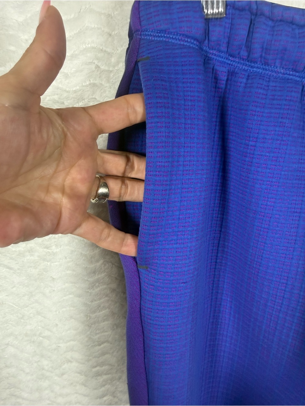 Nike Sportswear Tech Pack Men's Knit Tapered Pants in the "Deep Royal Blue" - Picture 7 of 12